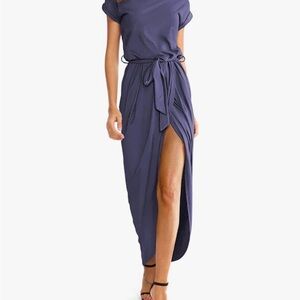 Elegant Purple  Maxi Dress